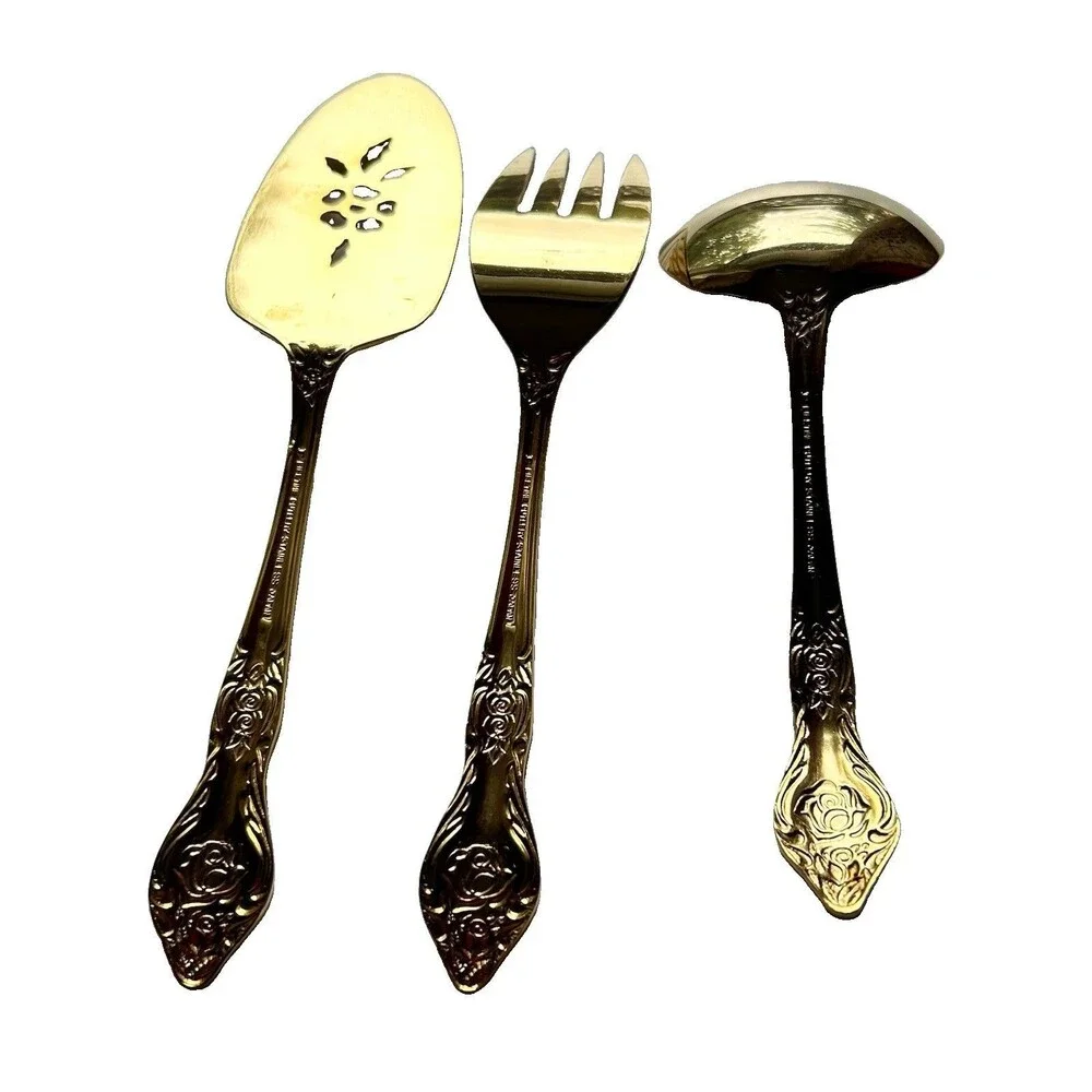 Lifetime cutlery gold